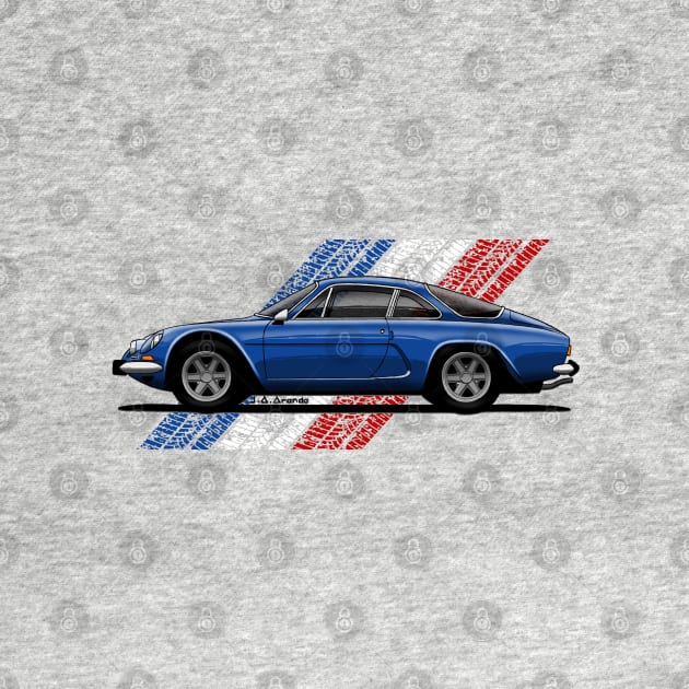 My drawing of the classic sports car by jaagdesign